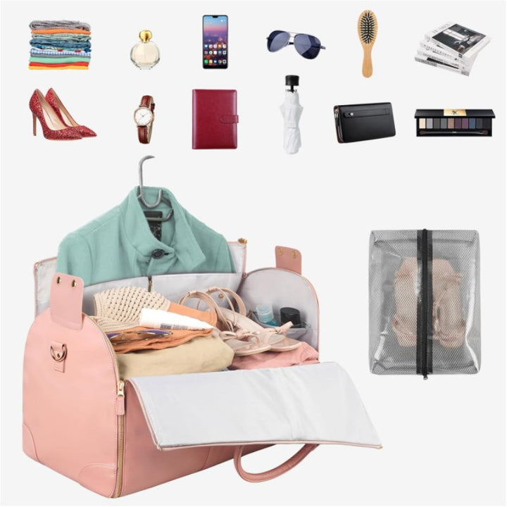 Elegant Travel Bag with Removable Shoulder Strap Kalsten