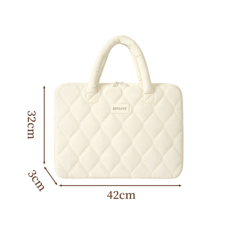 Quilted Laptop Briefcase Kalsten