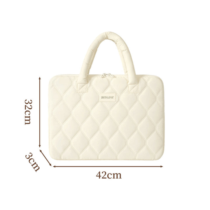 Quilted Laptop Briefcase Kalsten