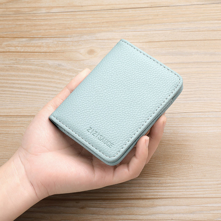 Premium Textured Leather Card Holder