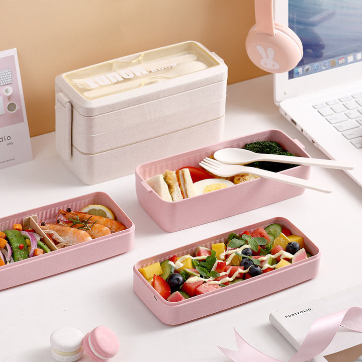 Eco-Friendly Multi-Tier Lunch Box