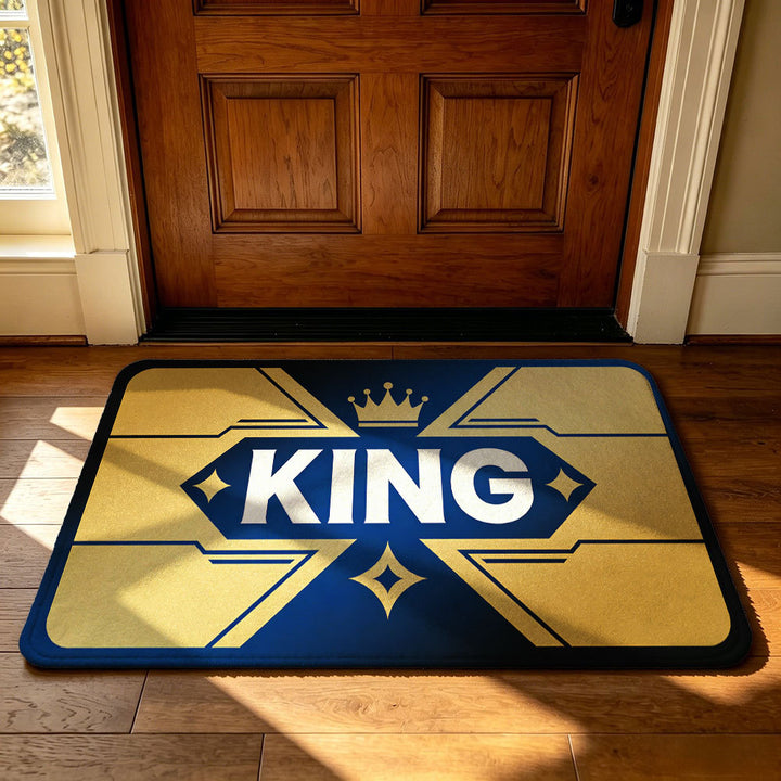 Tropical-Themed Decorative Doormat
