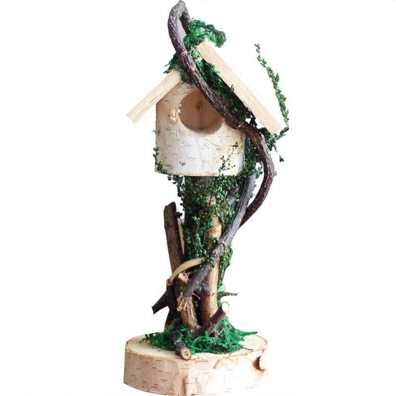 Decorative Birdhouse made of Wood Kalsten