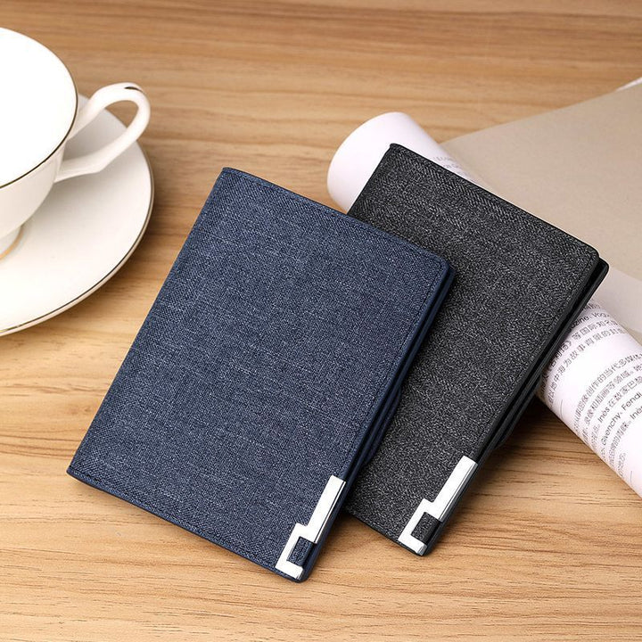 Slim Fabric RFID-Blocking Card Holder Kalsten