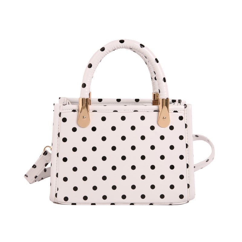 WoChic Polka Dot Handheld Satchel Bag Kalsten