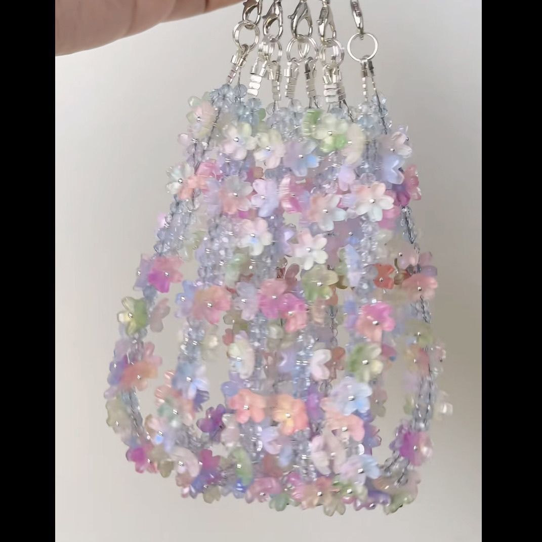 Floral Beaded Charm Eyewear Lanyard Kalsten
