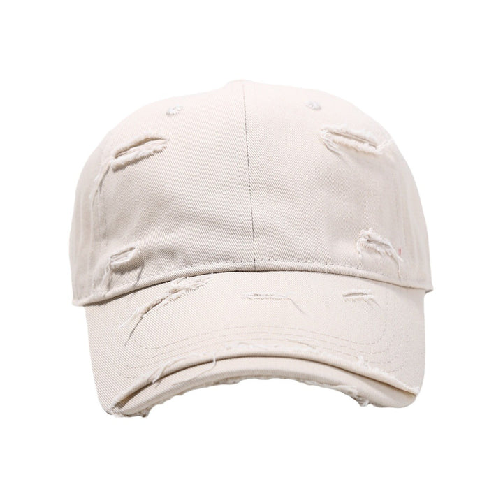 Men's Distressed Classic Cotton Baseball Cap Kalsten