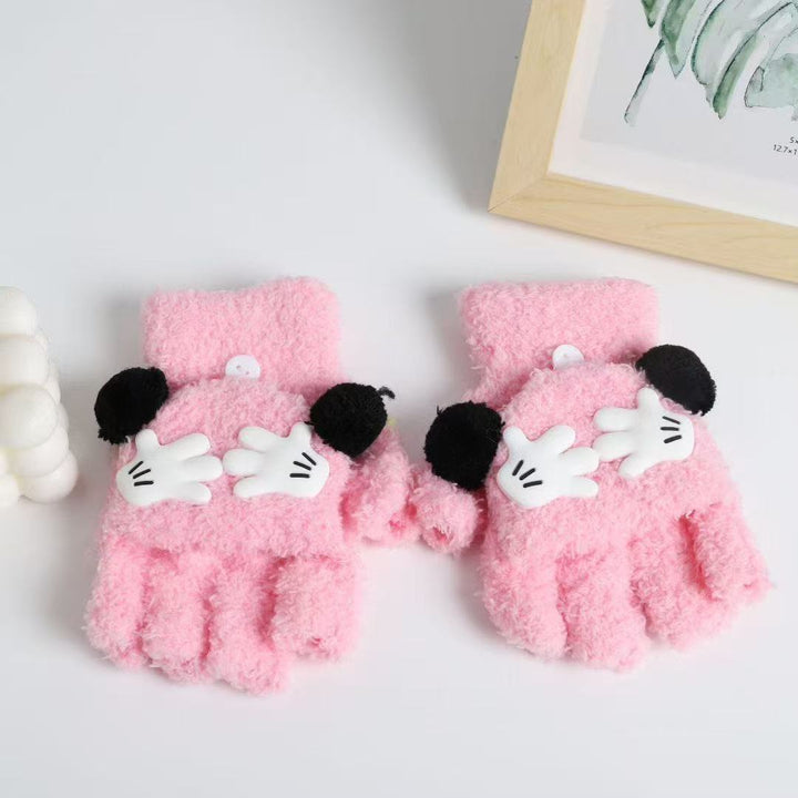 Cute Animal-Themed Fingerless Gloves Kalsten
