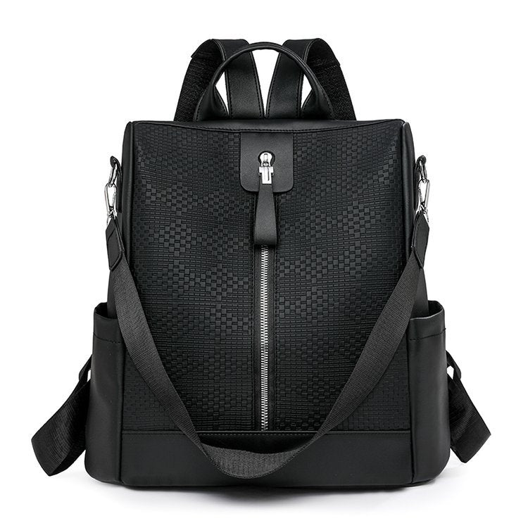 Textured Multi-Pocket Backpack Kalsten