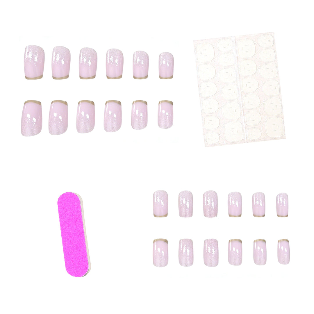 Elegant Glitter Ombre Nail Art Kalsten