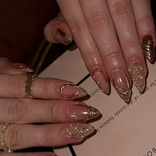 Elegant Gel Nail Art Extensions Kalsten