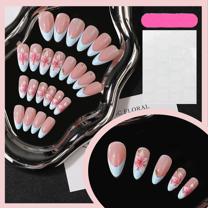 Floral Art Design Press-On Nail Set Kalsten