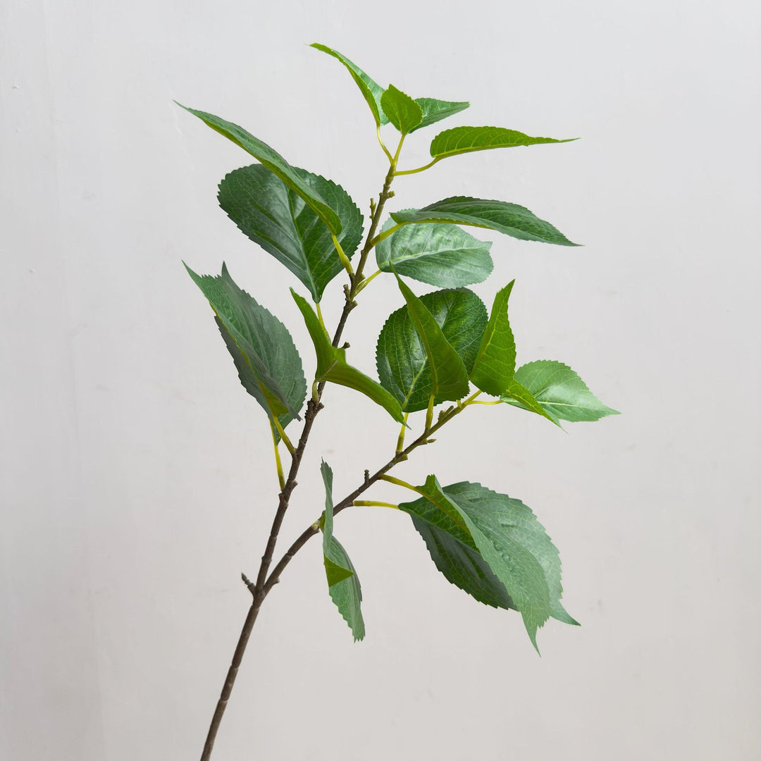 Lifelike Decorative Leafy Stem