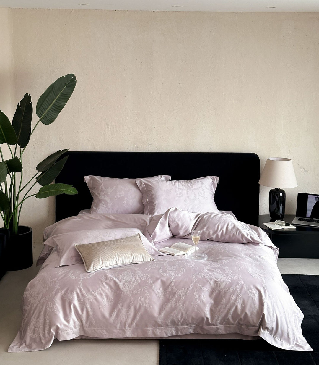 Satin Bedding Set Kalsten