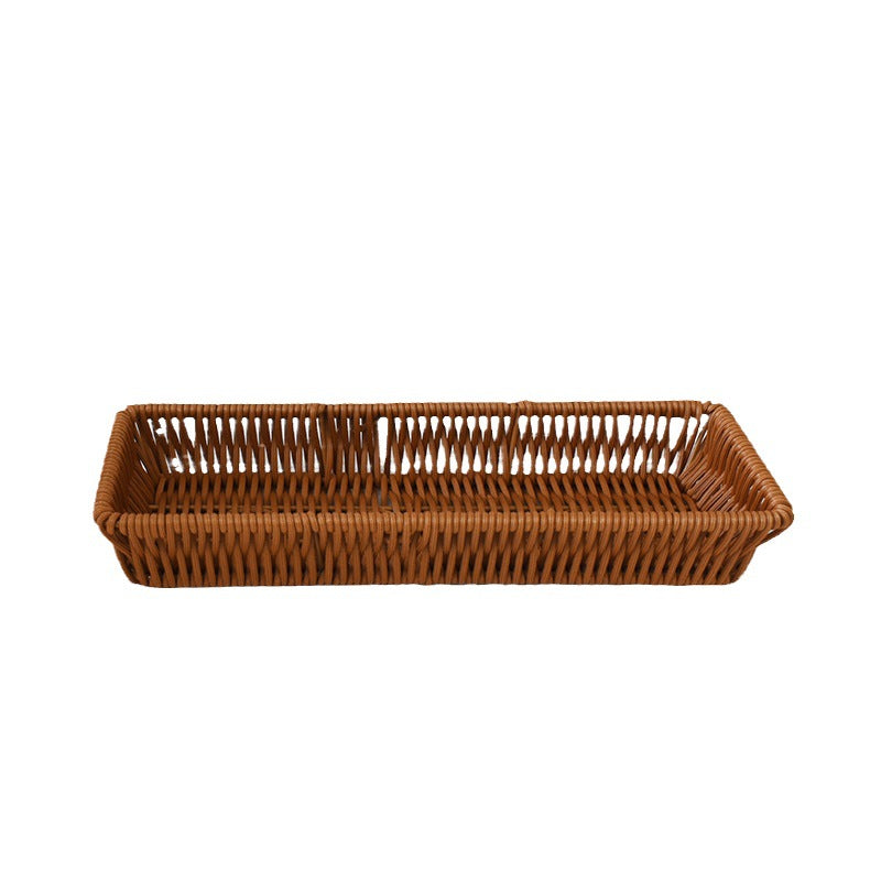 Rectangular Handwoven Storage Tray Kalsten