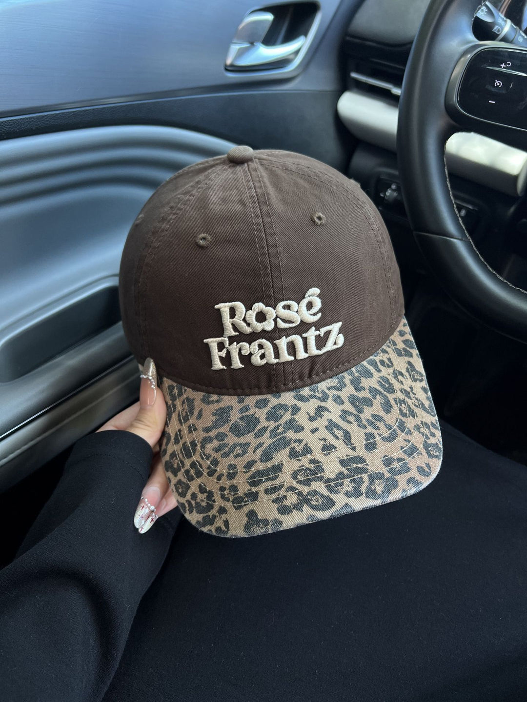 Stylish Leopard Print Baseball Cap