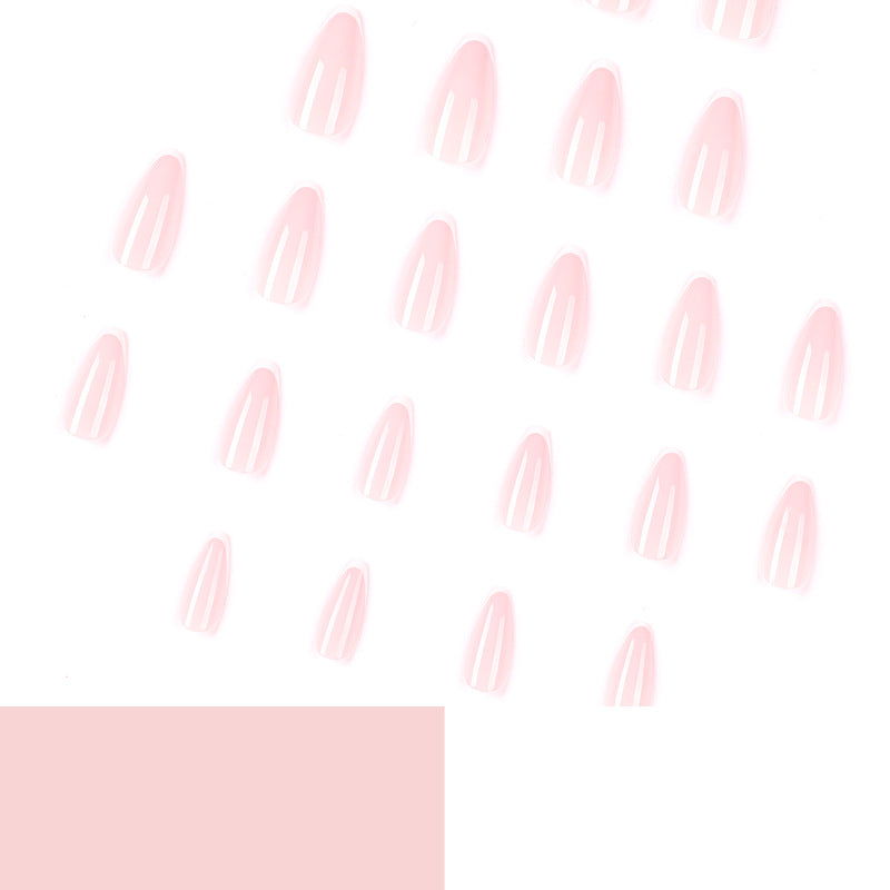 Artistic Stiletto Nails with Elegant French Tip Design Kalsten
