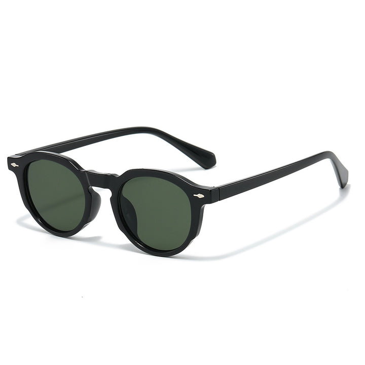 Stylish Retro Oval Frame Sunglasses Kalsten