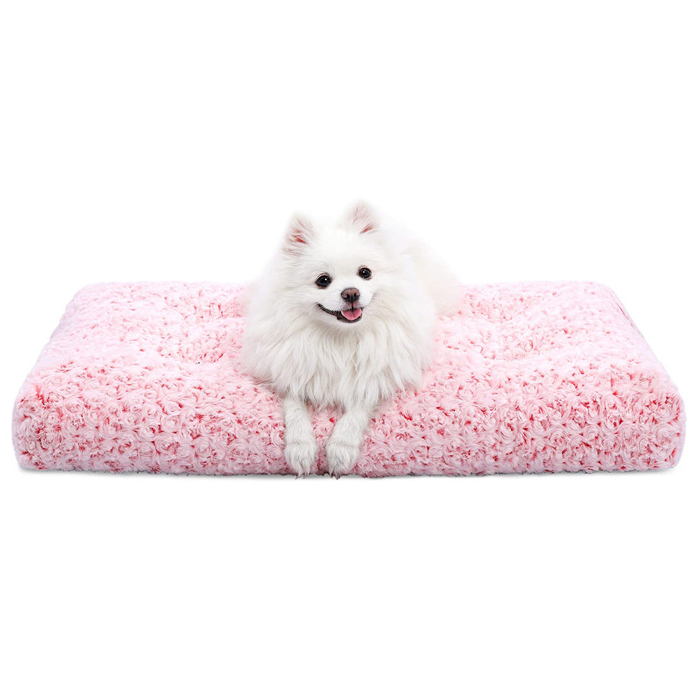 Plush  Mattress with Orthopedic Support  Dog Bed