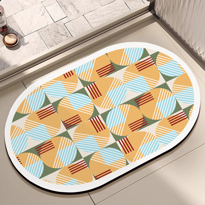 Geometric Patterned Area Rug Kalsten