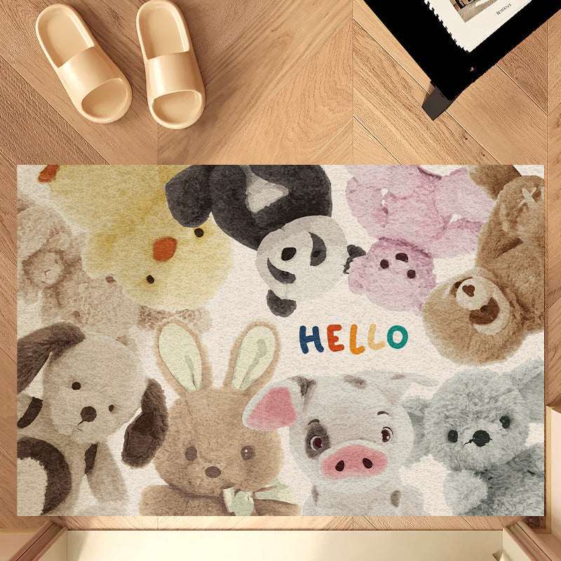 Animal-Themed Welcome Mat