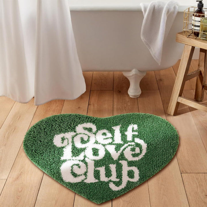 Heart-shaped Bath Mat