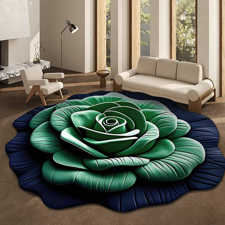Floral Design Area Rug Kalsten