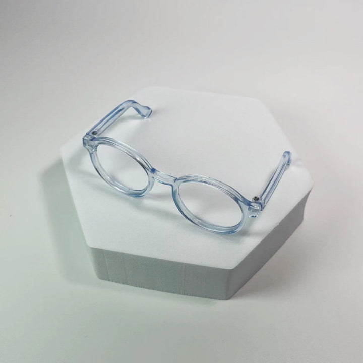 Vintage-Inspired Oval Frame Glasses Kalsten