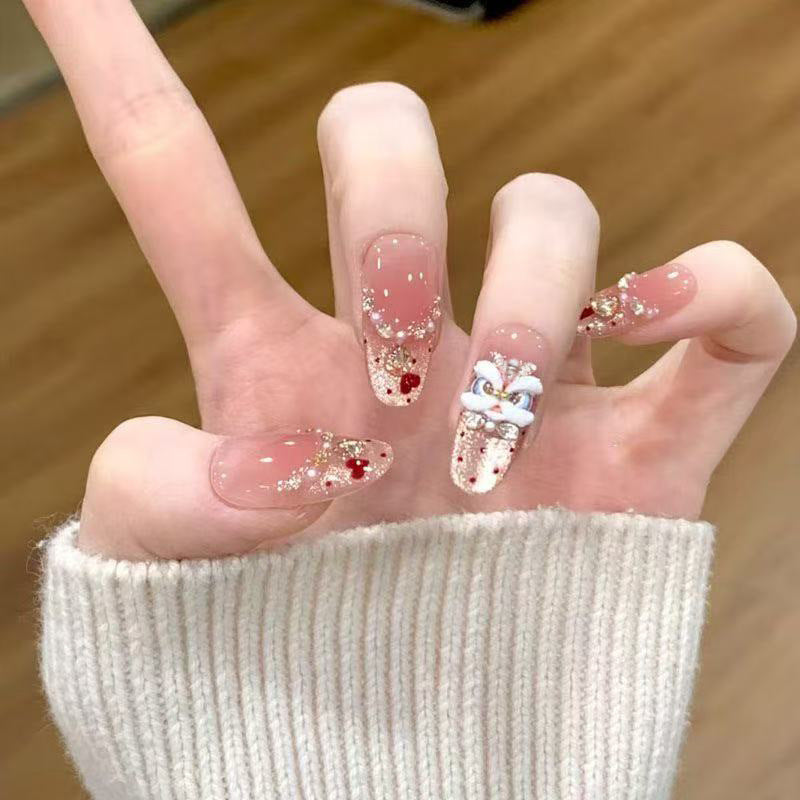 Luxury Decorative Press-On Nails Kalsten