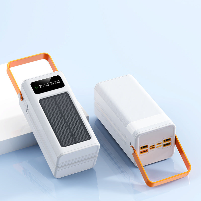 portable power bank with solar technology from Kalsten