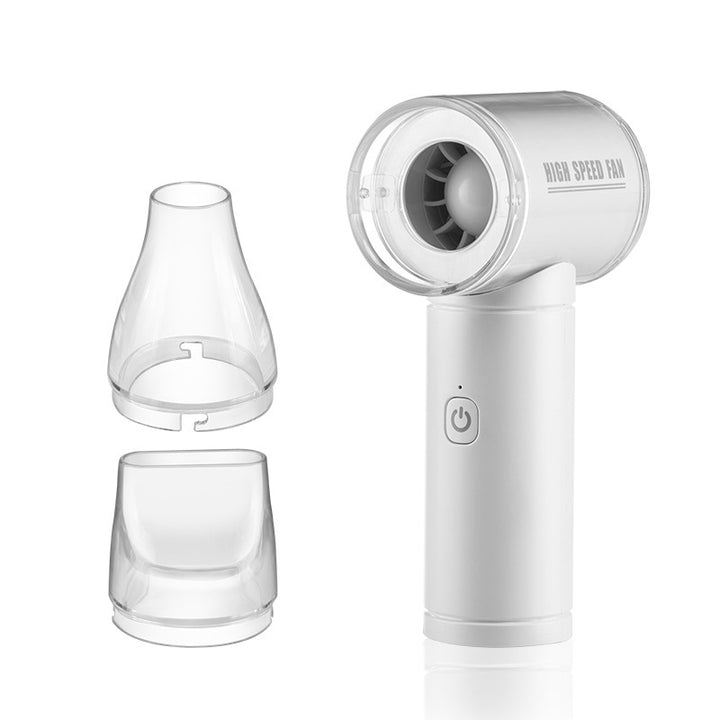 Women portable high-speed handheld fan with interchangeable attachments Kalsten