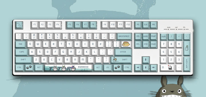 Ocean-Themed Mechanical Keyboard Kalsten