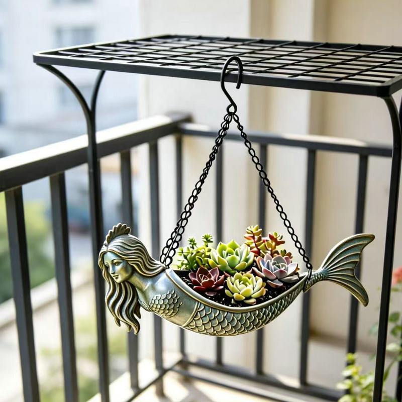 Enchanting Mermaid Planter Kalsten