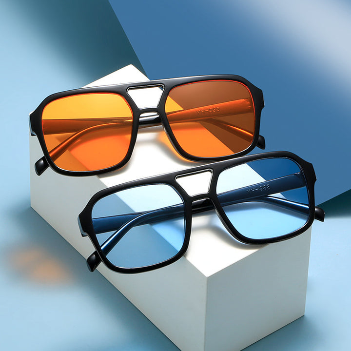Clear Lens Square Frame Sunglasses Kalsten