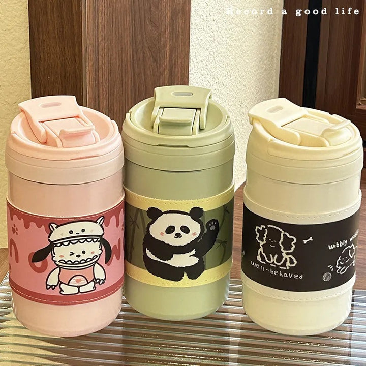 Women's Insulated Thermo Mug with Cute Animal Design Kalsten