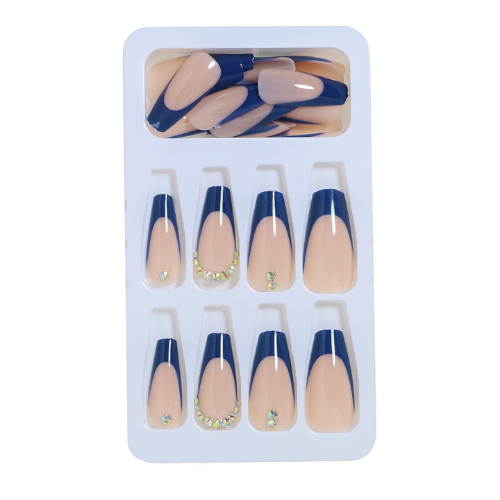 Premium French Tip Press-On Nail Set Kalsten
