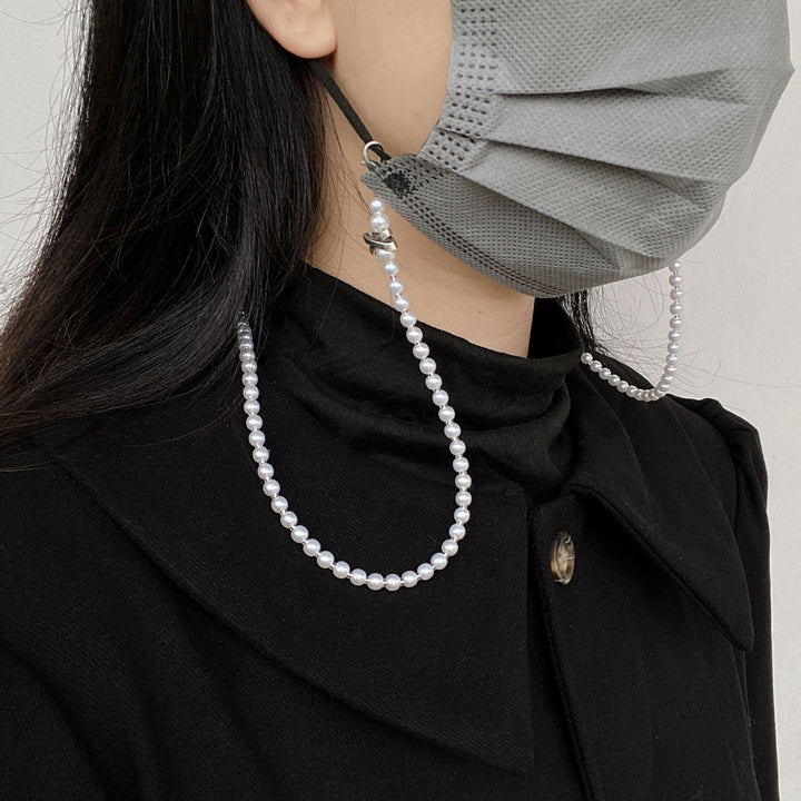 Elegant Pearl Beaded Eyewear Chain Kalsten