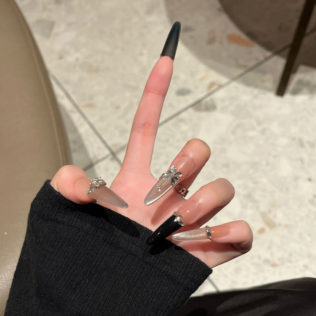 Premium Long Stiletto Press-On Nail Extensions Kalsten