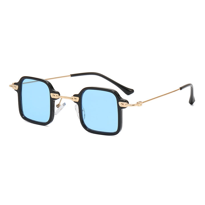 Ladies square fashion sunglasses with stylish metal frame Kalsten