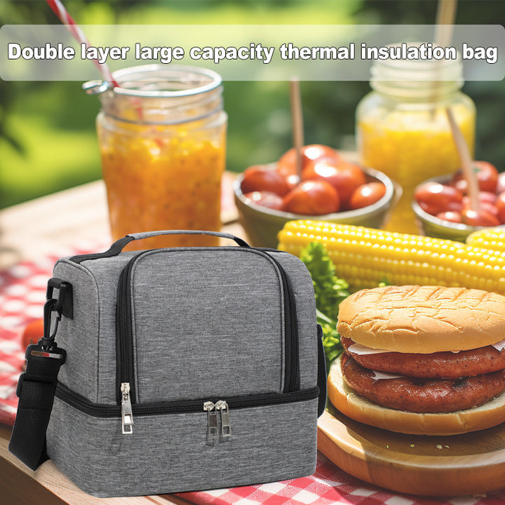 Versatile Insulated Food Carrying Lunch Bag Kalsten