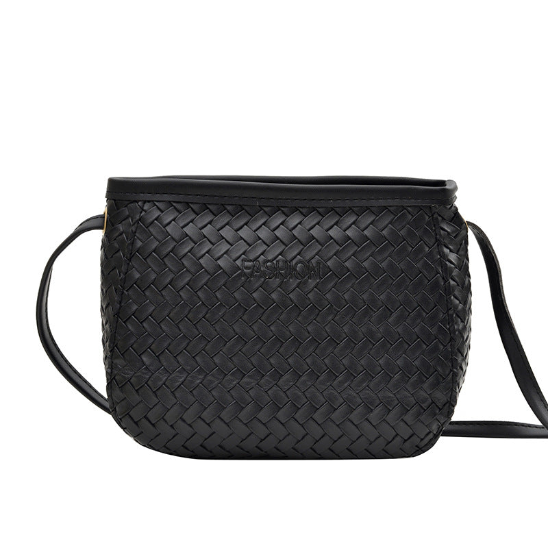 Woven Leather Crossbody Bag  1790614236
