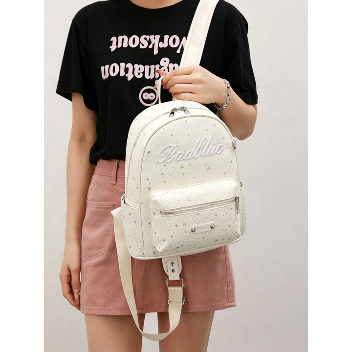 Star-Embellished Casual Backpack Kalsten
