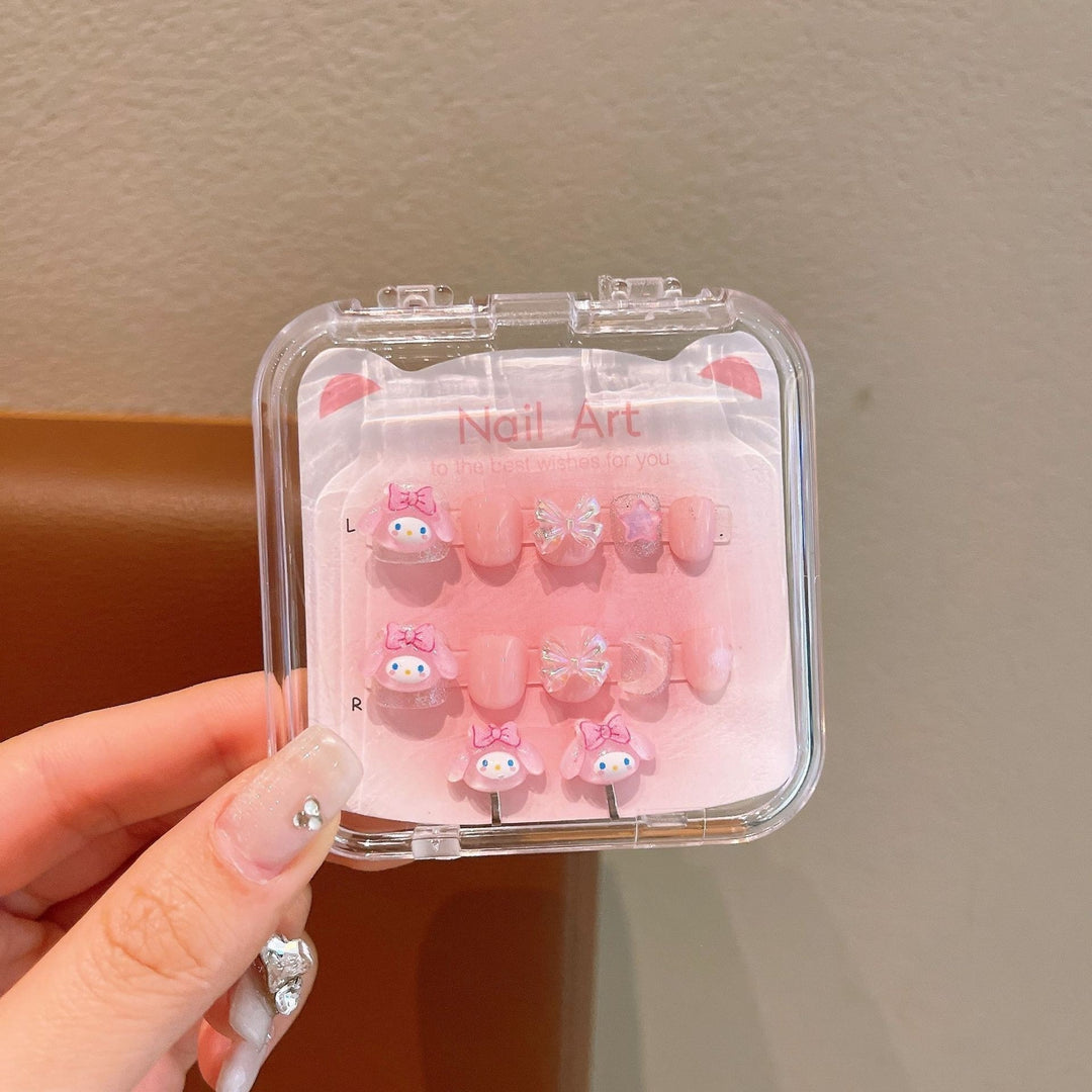 Artificial nails with sweet character design Kalsten