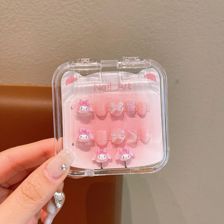 Artificial nails with sweet character design Kalsten