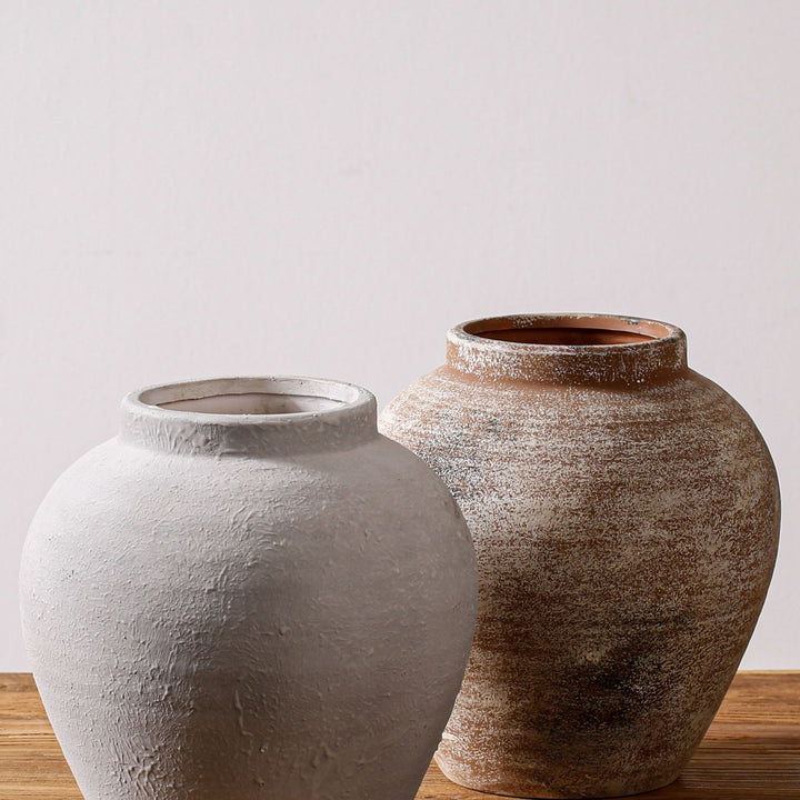 Handcrafted Terracotta Vase Kalsten
