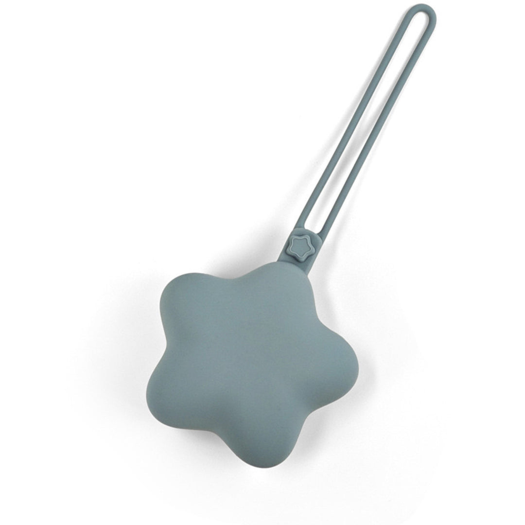 Silicone Star-Shaped Mini Pouch with Loop Strap