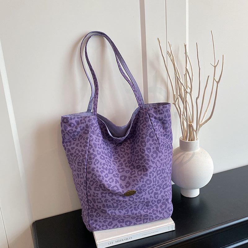 WoStylish Reversible Leopard Print Tote Bag Kalsten