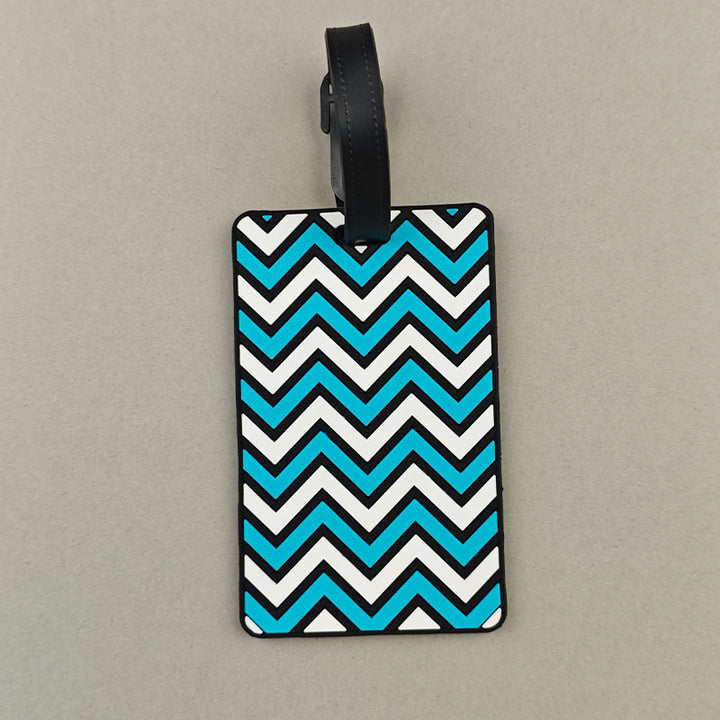 Unisex Chevron Pattern Travel Luggage Tag Kalsten