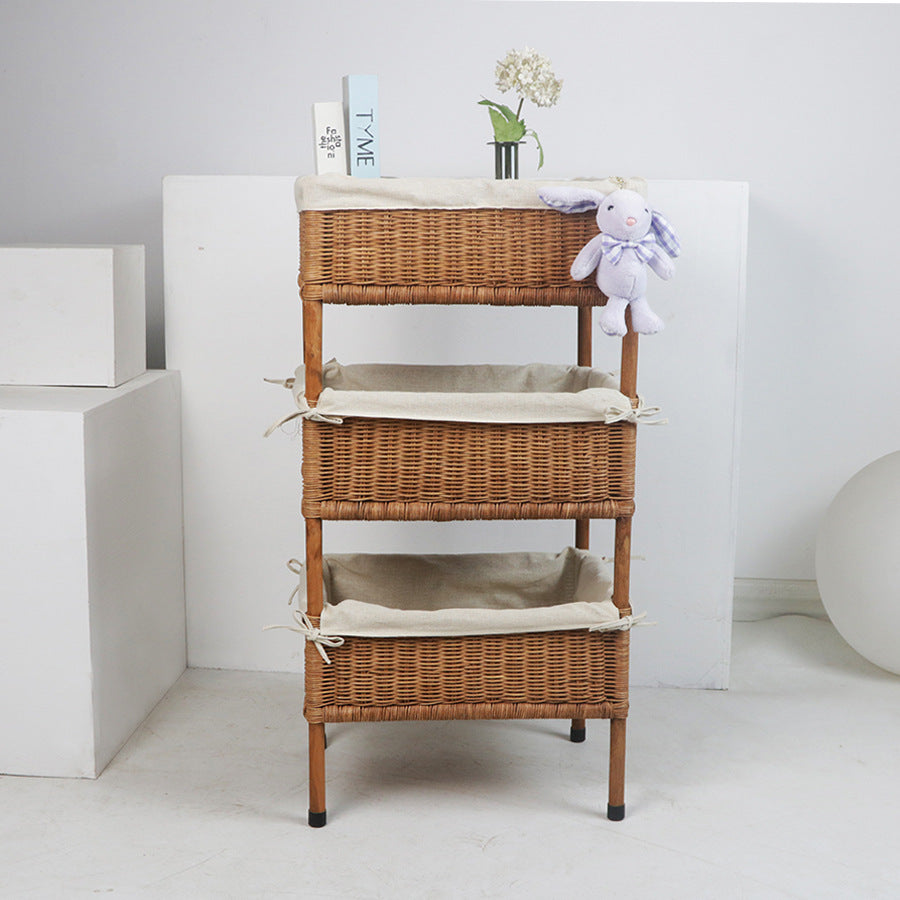 Multi-Tier Woven Storage Rack Kalsten 1787892970
