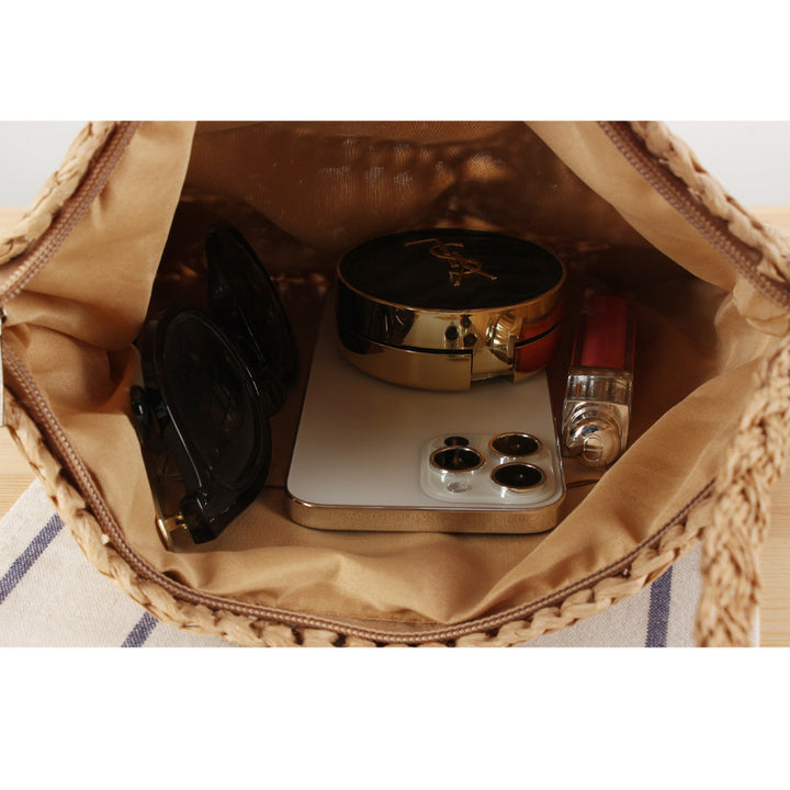 Handbag Made of Fine Macrame with Tassel Decoration Kalsten